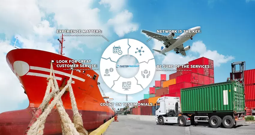 5 THINGS TO KEEP IN MIND WHILE CHOOSING A FREIGHT FORWARDER